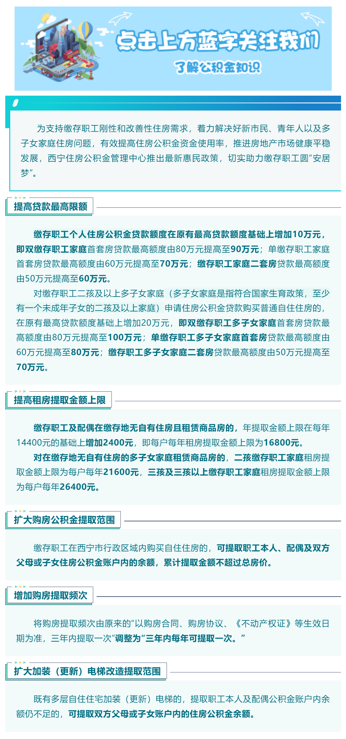 重磅！西宁住房公积金推出最新惠民政策！.png